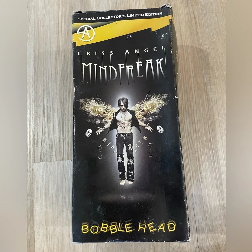 CRISS ANGEL Special Collectors Limited Edition MindFreak BobbleHead in box. - Picture 2 of 3